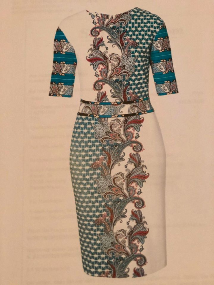 ETRO - Etui Dress mit Paisley Print - Größe 44 (IT 48) in Hamburg