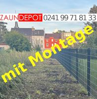 Doppelstabzaun Gartenzaun + Tor + Montage, Höhe 1,6m, Länge 25m Aachen - Aachen-Haaren Vorschau