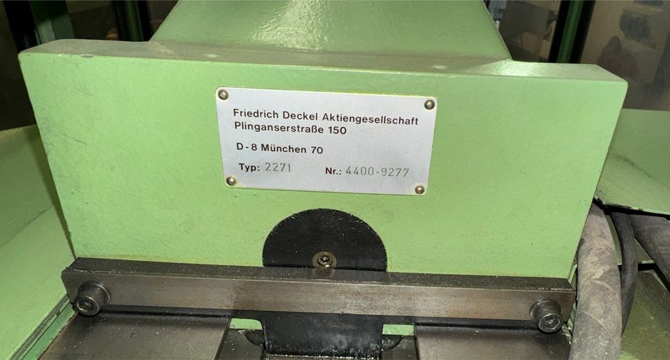 Deckel FP2A Fräsmaschine Dialog-11 Steuerung NC-Fräsmaschine in Remscheid