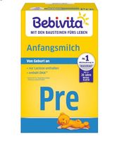Bebivita Milchnahrung PRE Anfangsmilch Hessen - Breitenbach am Herzberg Vorschau