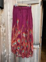 Hippie / Ethno Rock Pfauenmuster Pailetten Indien Bayern - Irschenberg Vorschau