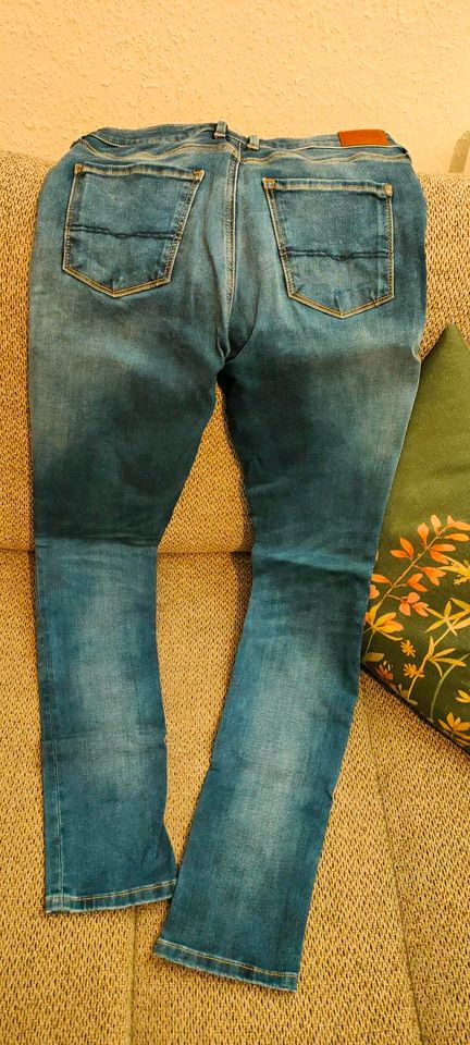 Pepe Jeans blau/graue Jeans in Gr. 38/M in Freiburg im Breisgau