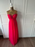 Vera Mont Abendkleid Abschlussballkleid mit Strass pink/rot 34 Niedersachsen - Emden Vorschau