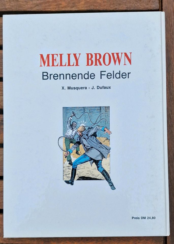 Melly Brown: Brennende Felder Hardcover 1989 Limitiert in Rees