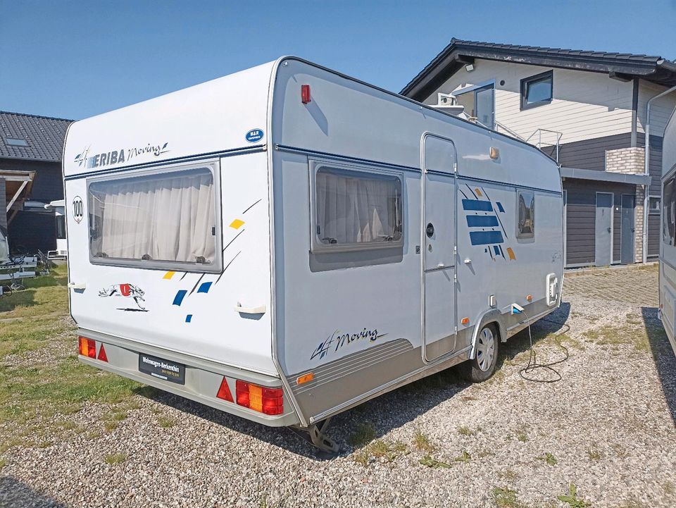 Schnäppchen Hymer Eriba 545 Moving Autarkpaket Fahrradträger SAT in Berkenthin