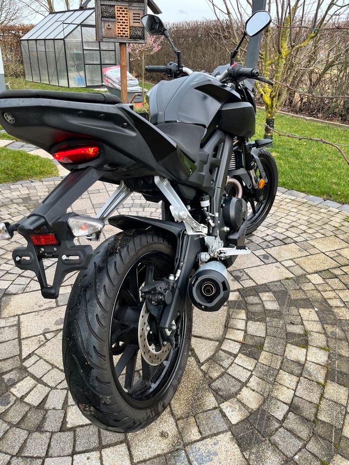 Yamaha MT-125 2019 16.500 km, ABS, 6 Gang, Flüssigkeit gekühlt. in Altenstadt