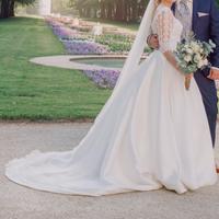 Brautkleid mit Reifrock gr. 36 ivory Nordrhein-Westfalen - Barntrup Vorschau