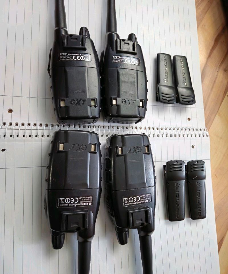 4× Midland G7 XTR Kofferset  Walkie-Talkie in Ahlen