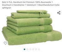 Neues Set Frottier Tücher apfelgrün Premium 5tlg Rheinland-Pfalz - Prüm Vorschau