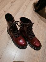 Dockers Stiefeletten Schnürstiefel weinrot 37 Leipzig - Eutritzsch Vorschau