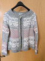 Heine Strickjacke Gr. M grau / rosa Bayern - Sonthofen Vorschau