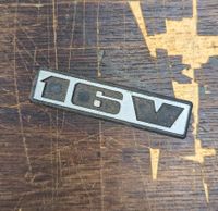 16V Emblem VW Golf 1 2 Volkswagen Heckklappe Schriftzug Schild Nordrhein-Westfalen - Geseke Vorschau