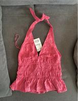 Stradivarius Embroidered Neckholder Top Gr.S Nordrhein-Westfalen - Bad Salzuflen Vorschau