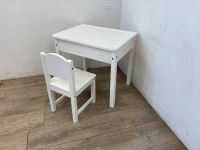 #A Ikea Sundvik Schulbank mit Stuhl Kindertisch weiß 60x45 cm Sachsen - Burgstädt Vorschau
