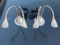 2 x Halogen Lampe Leuchte Edelstahl Nachttisch Wand Bild Bayern - Regensburg Vorschau