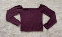 burgundy lila off shoulder Oberteil Hollister Pullover Bayern - Regensburg Vorschau