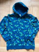 Friboo Kapuzen Pullover Gr 134 140 Dinosaurier T-Rex Sweatshirt Baden-Württemberg - Kuppenheim Vorschau