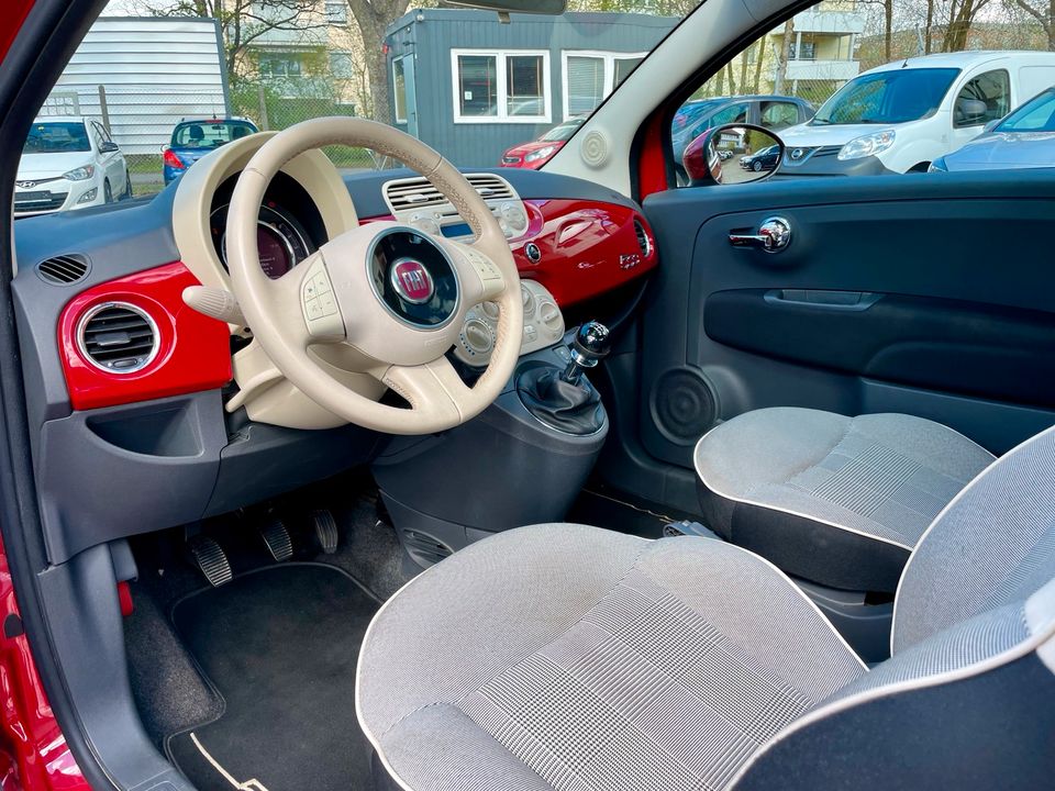 Fiat 500 Lounge mit 86 PS*Garantie*Euro6*PanoramaDach*TipTop in Weingarten