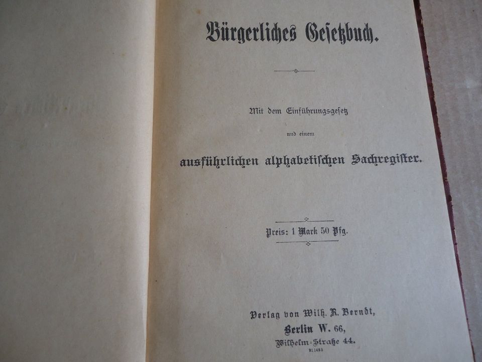 Konvolut Antiker Bücher Sievers-Hahn Dumas Neßler Dante Alighieri in Esslingen