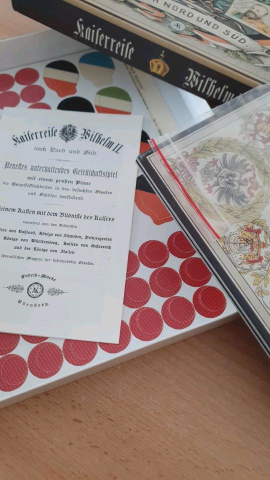 Spiel Gesellschaftsspiel Wilhelm der Zweite II. Kaiserreise in Bocholt