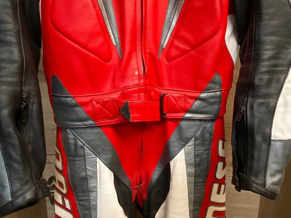 Lederkombi Motorradanzug Dainese zweiteilig Gr ca 36/38 (IT 44) in Villingen-Schwenningen