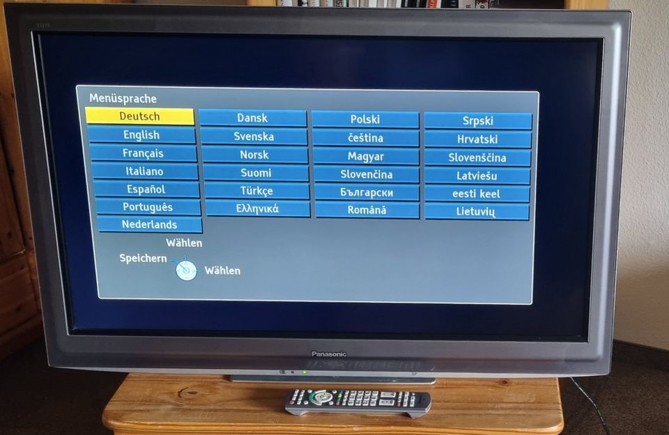 37" Flachbildfernseher Panasonic TX-L37D28ES in Limbach-Oberfrohna