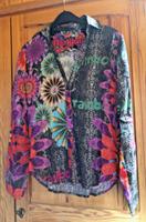 Desigual Bluse Damen Gr. S Langarm Prilblumen Perlmuttknöpfe Visk Rheinland-Pfalz - Altenkirchen Vorschau