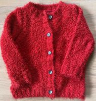 rote flauschige Strickjacke Berlin - Treptow Vorschau