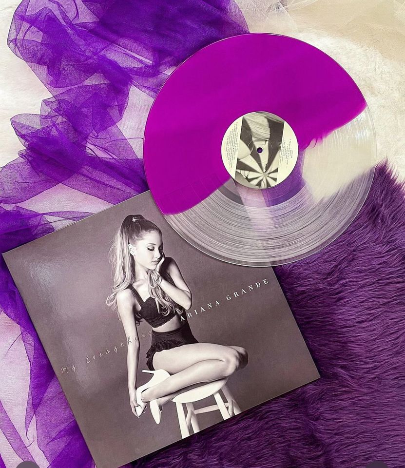 ARIANA GRANDE My Everything Clear / Purple Split Vinyl NEU SEALED in Düsseldorf
