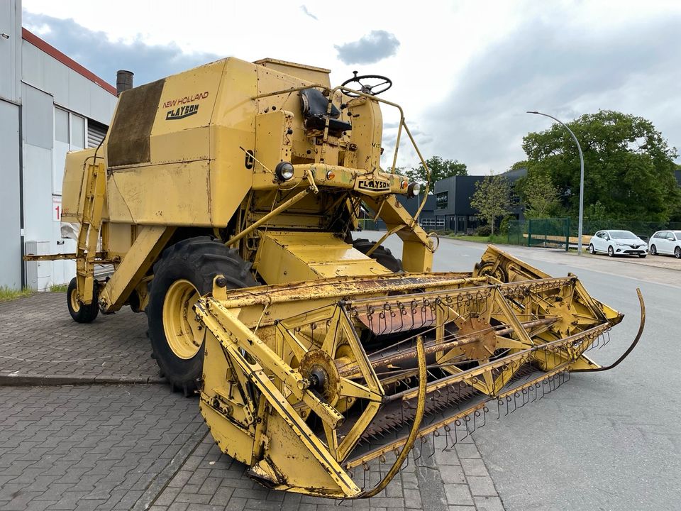 New Holland m 133 Clayson Drescher Einsatzbereit Mähdrescher in Borken