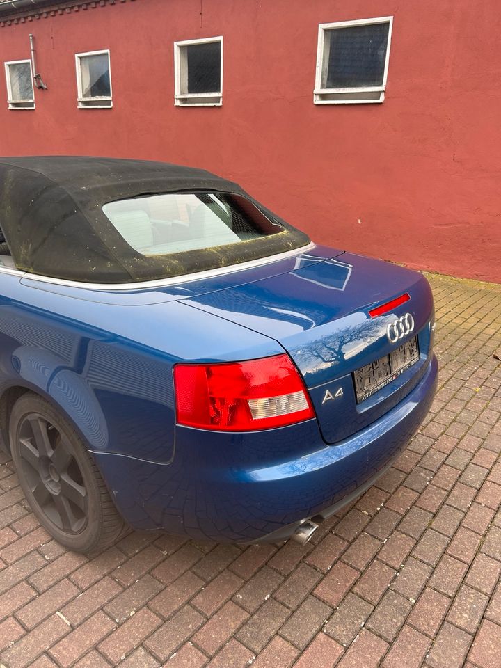 Audi A4 B6 8H 2.4 V6 Cabrio in Teilen LPG Bose Verdeck alles da in Geldern