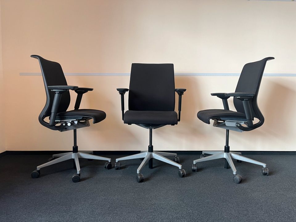 ❗️200x Steelcase Think Bürostuhl Drehstuhl Büro modern Design Designmöbel Schreibtischstuhl Verstellbar Bürodrehstuhl Hochwertig Top Funktional Chefstuhl Lordosenstütze Ergonomisch Lieferbar in Linden