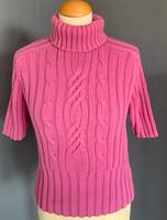 Rollkragenpullover, Kurzarm, Zopfmuster, Mexx, Gr. L, Pink, Rosa Hessen - Münchhausen Vorschau
