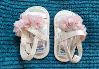 Babyschuhe Sommer Hochzeit Taufe rosa Blümchen Rheinland-Pfalz - Bellheim Vorschau