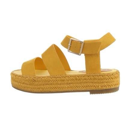 Gelbe Sandalen Gr:38 neu in Bollendorf