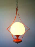 70er Space Age Ufo abgefahrene Traumleuchte Lampe ORANGE Panton Baden-Württemberg - Langenargen Vorschau