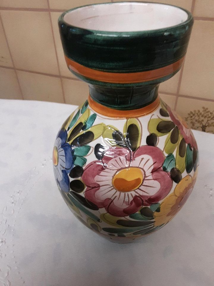 Keramik Blumenvase  vintage in Wolfhagen 
