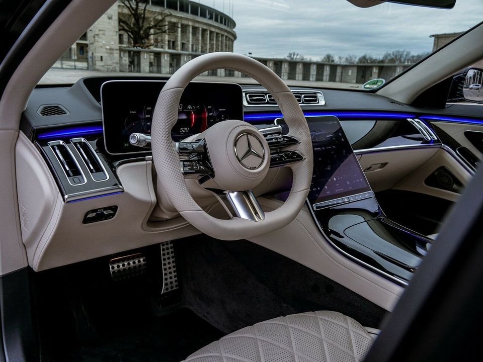 Monatsmiete Mercedes Benz S-Klasse Lang 2022 mieten Luxuswagen in Berlin