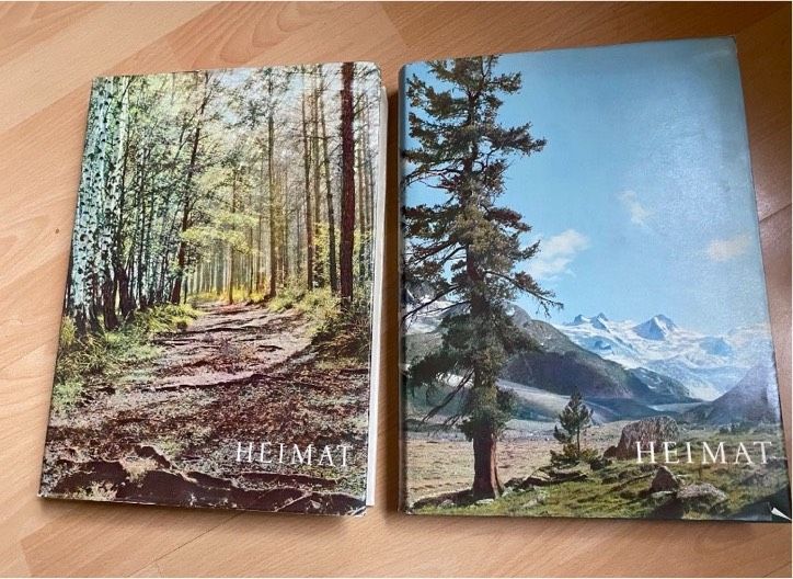 Buch / 2 Stück/ HEIMAT - Wandern und schauen in Berg und Tal /1+2 in Rehau