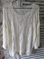 ** Strick Pulli Pullover Poncho Tunika Strand Sommer Shirt Boho * Niedersachsen - Weyhe Vorschau