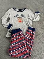 Zweiteiliger Pyjama Winter/Weihnachten mit Muster Weihnachtsmann Nordrhein-Westfalen - Senden Vorschau