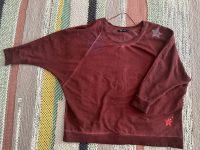 Ulla Popken Sweatshirt Samt Rot Dunkelrot 50/52 Pullover München - Au-Haidhausen Vorschau