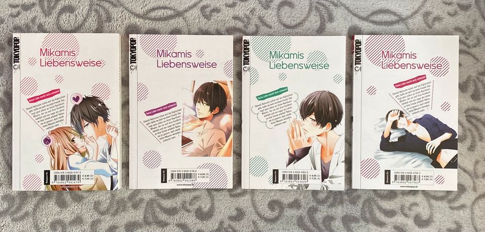 Mikamis Liebensweise Manga Band 1-8 komplett Shojo Romance in Bitterfeld