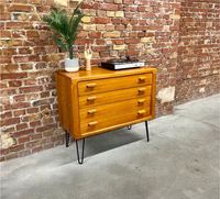 Teak Sideboard Kommode Schrank Vintage Dyrlund Danish Mid Century Berlin - Mitte Vorschau