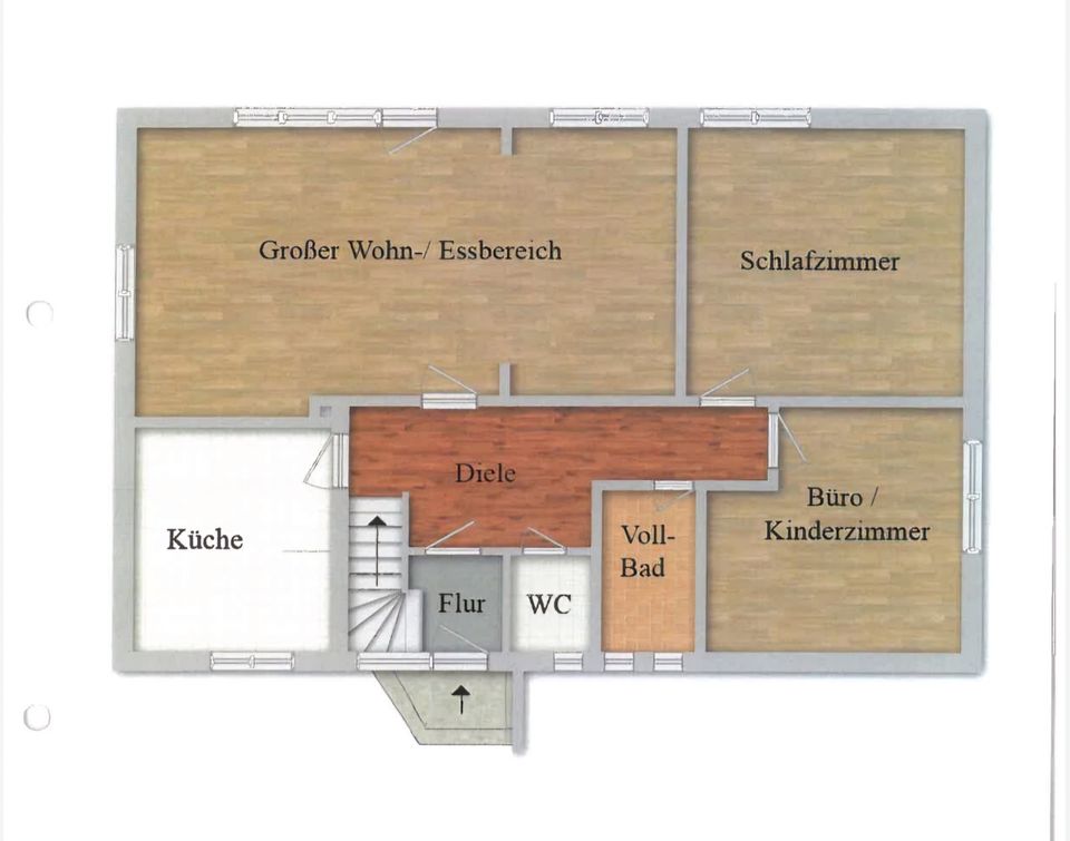 Schönes Zweifamilienhaus sucht handwerklich geschickte Familie in Henstedt-Ulzburg