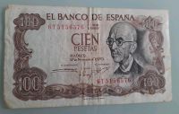 Spanien 100 Pesetas 1970 Geldschein Rheinland-Pfalz - Igel Vorschau