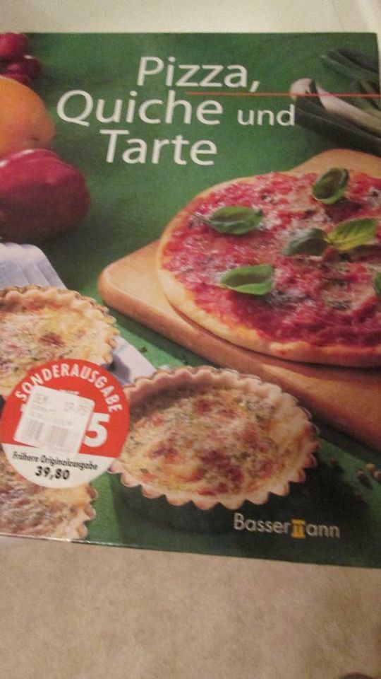 Kochbuch "Pizza, Quiche und Tarte" von Rose Marie Dornhäuser in Röthlein