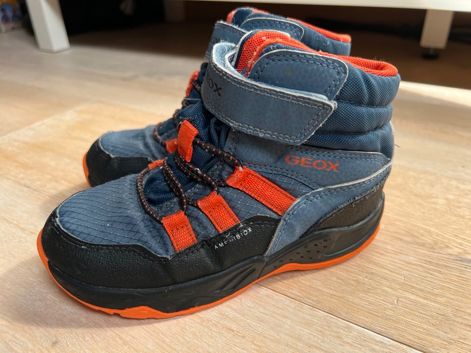 Geox Sentiero Stiefel Jungen blau orange Gr. 30 in Scharbeutz