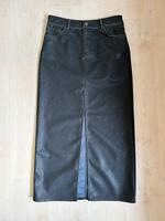 H+M Rock mit Coating Lederrock Kunstleder Maxirock 38 Beinschlitz Bayern - Heßdorf Vorschau