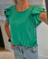 Amisu T-Shirt Rüschen,xs, grün Hessen - Wettenberg Vorschau